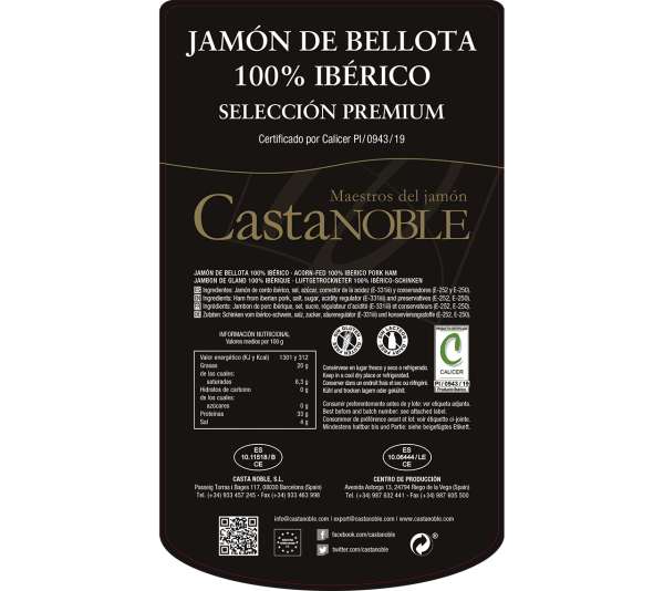 Jamón de Bellota 100% Ibérico - Imagen 5