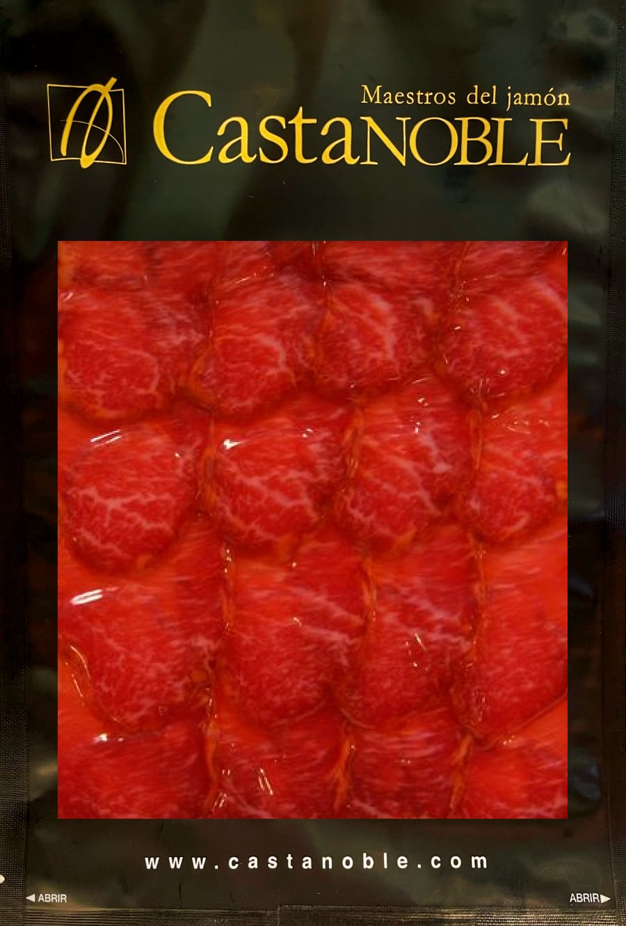 Lomo de Cebo de Campo Ibérico 50 Raza Ibérica Loncheado